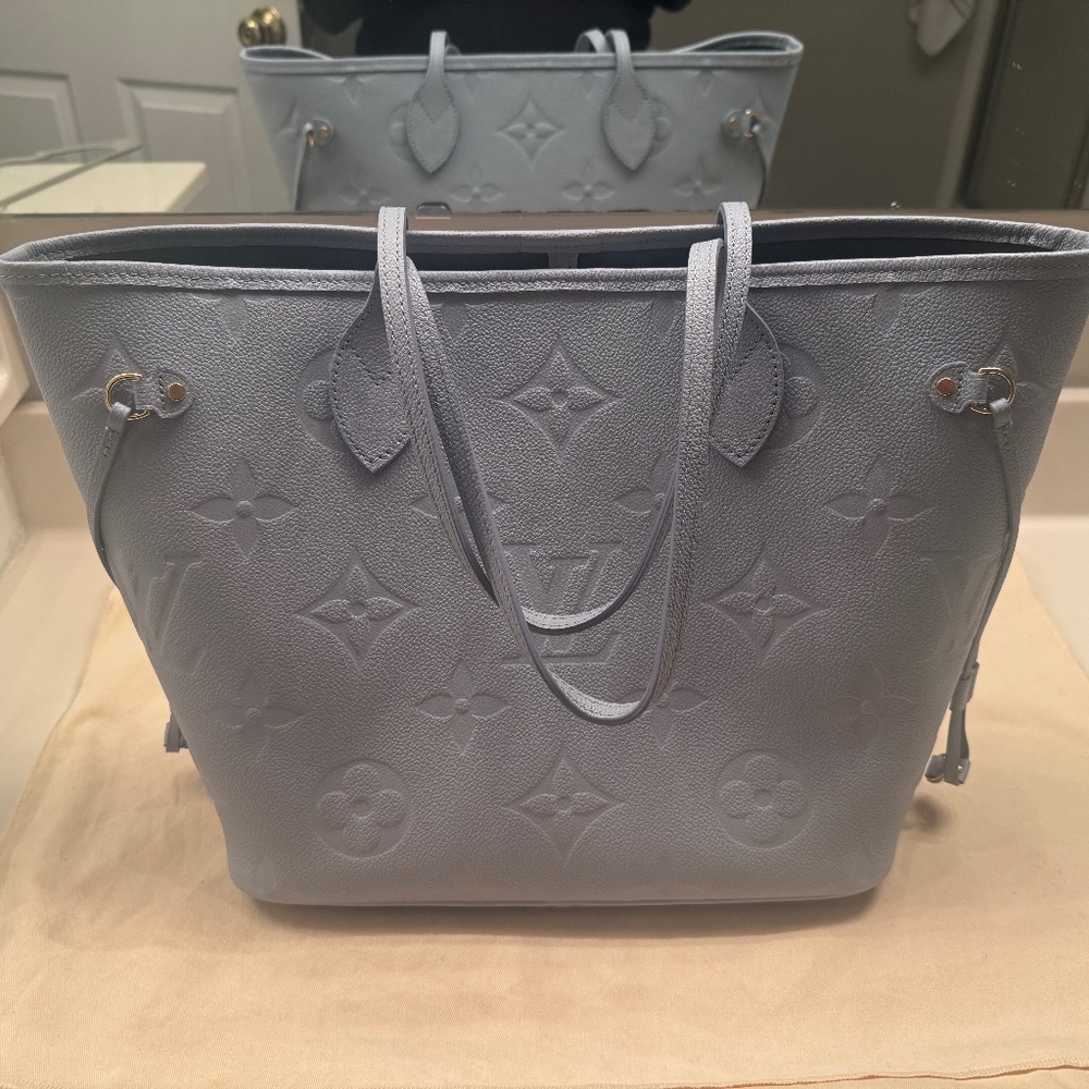 Louis Vuitton Blue Hour Leather Neverfull
